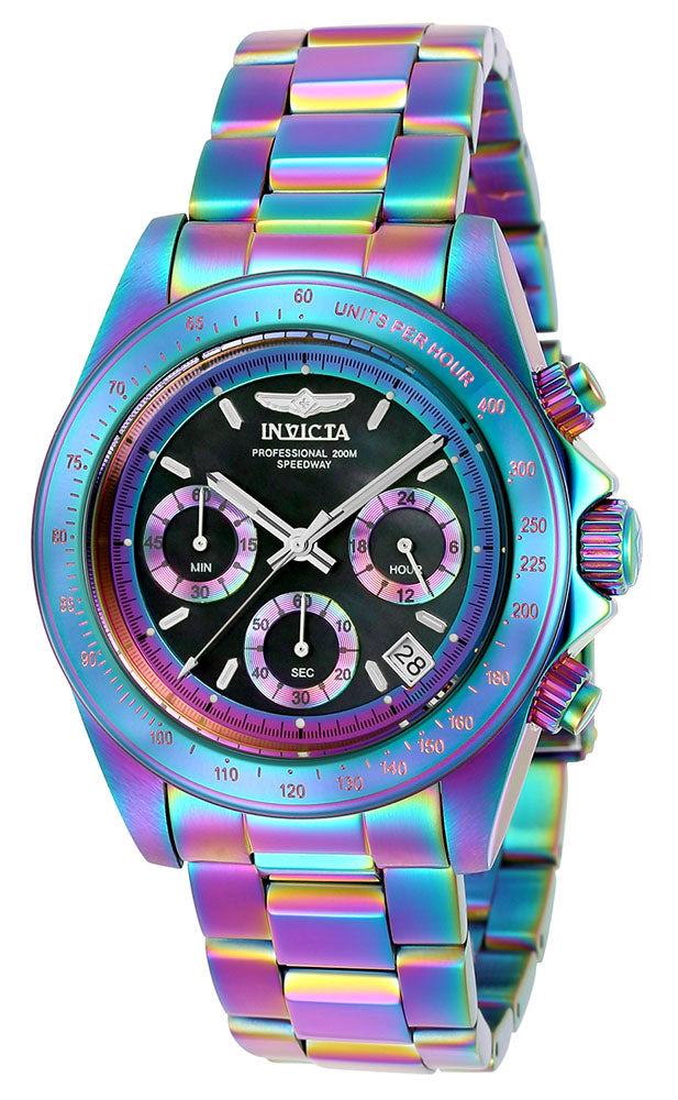 Invicta Speedway Men's Watch w/ Mother of Pearl Dial - 40mm, Iridescent