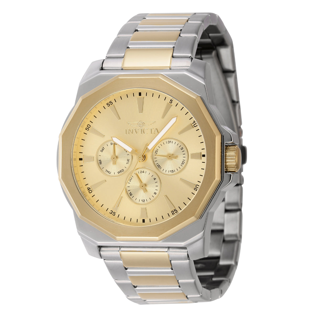 Invicta Speedway Men's Watch - 42mm, Gold, Steel