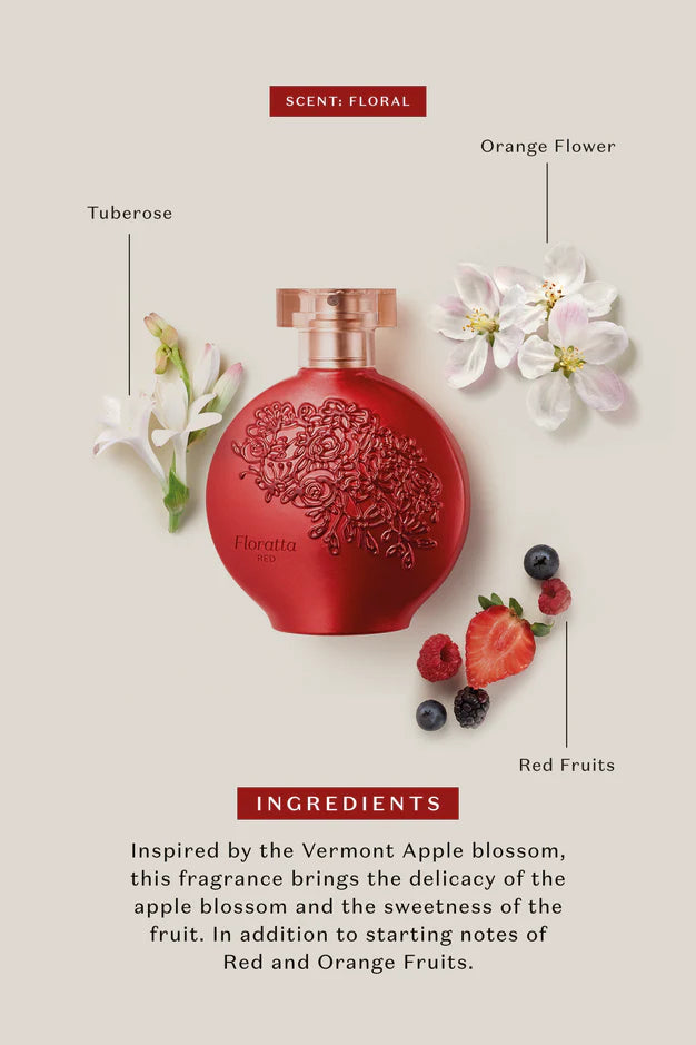 Floratta Red Eau De Toilette Perfume