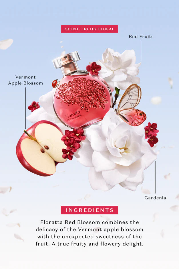 Floratta Red Blossom Eau De Toilette Perfume